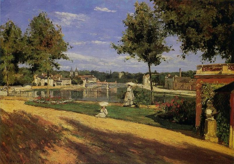 Banks of the Seine at Melun